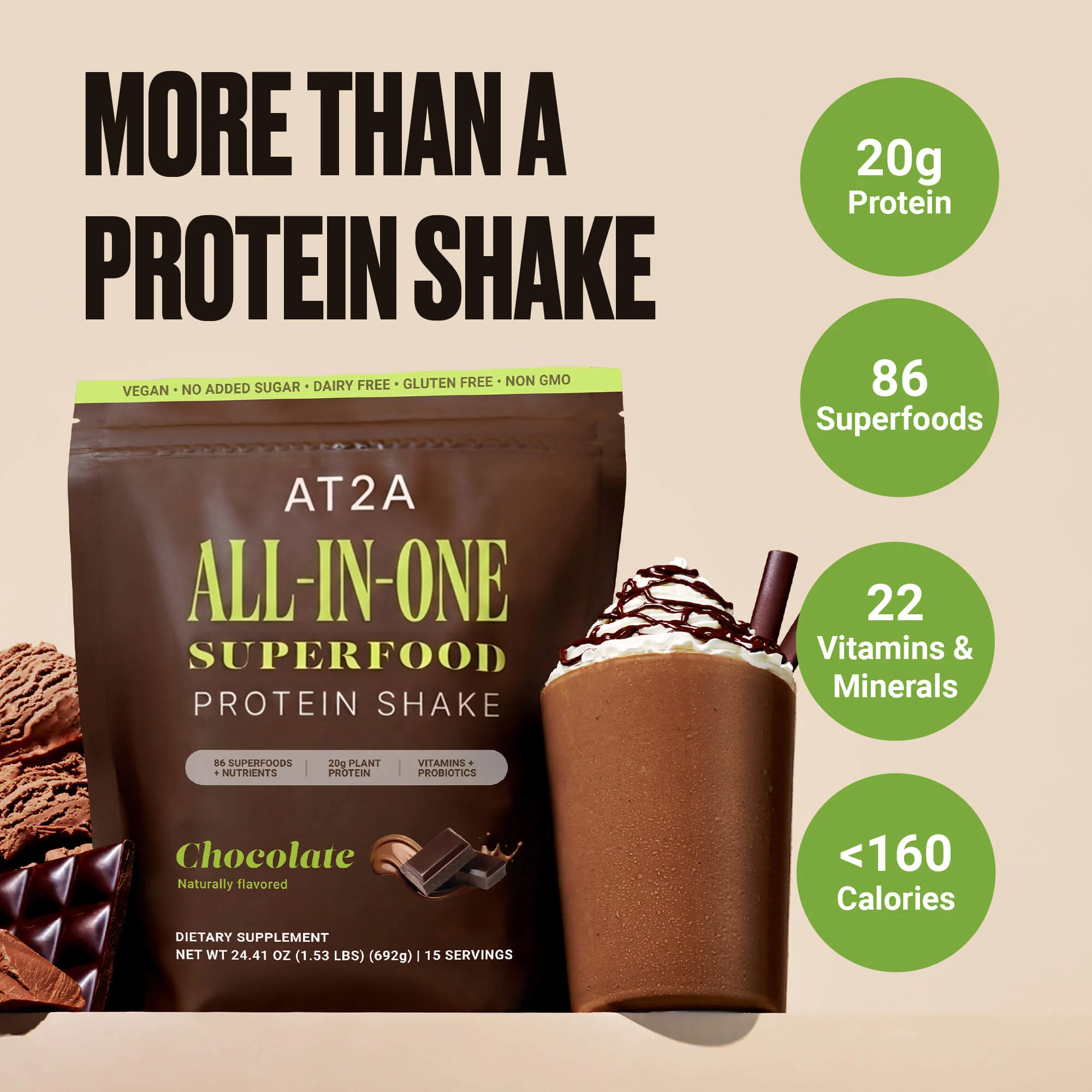 AT2A All-In-One Superfood Protein Shake