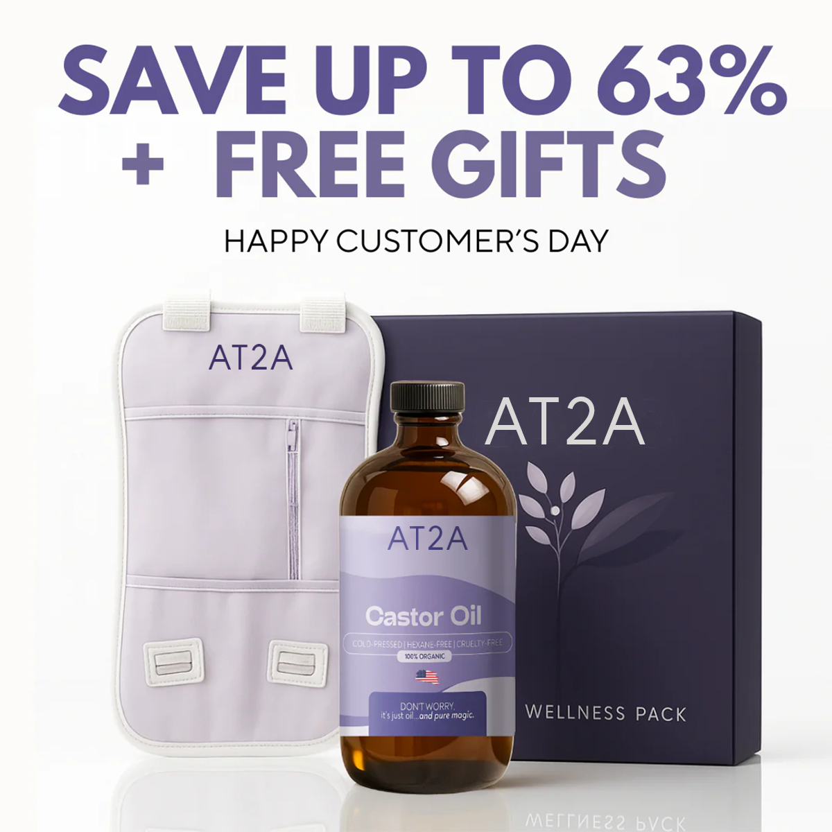 AT2A Premium Castor Oil Pack