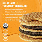 AT2A Nut Butter Energy Waffle Sampler Pack of 10